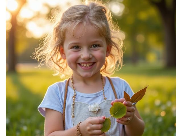 Joyería infantil de madera segura